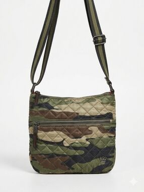 NWOT Oliver Thomas Camo Kitchen Sink Crossbody – Unisex & Vegan